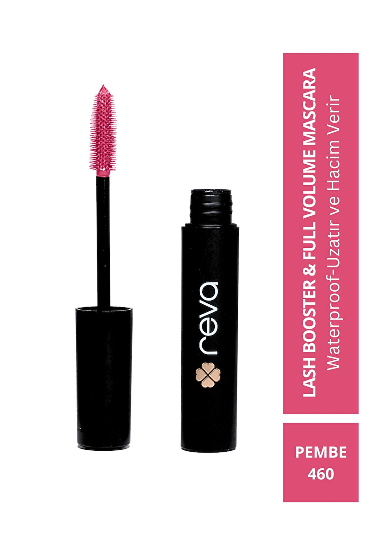 Lash Booster & Full Volume Color Maskara Pink-Tam Hacim & Uzatan Renkli Maskara Pembe 460
