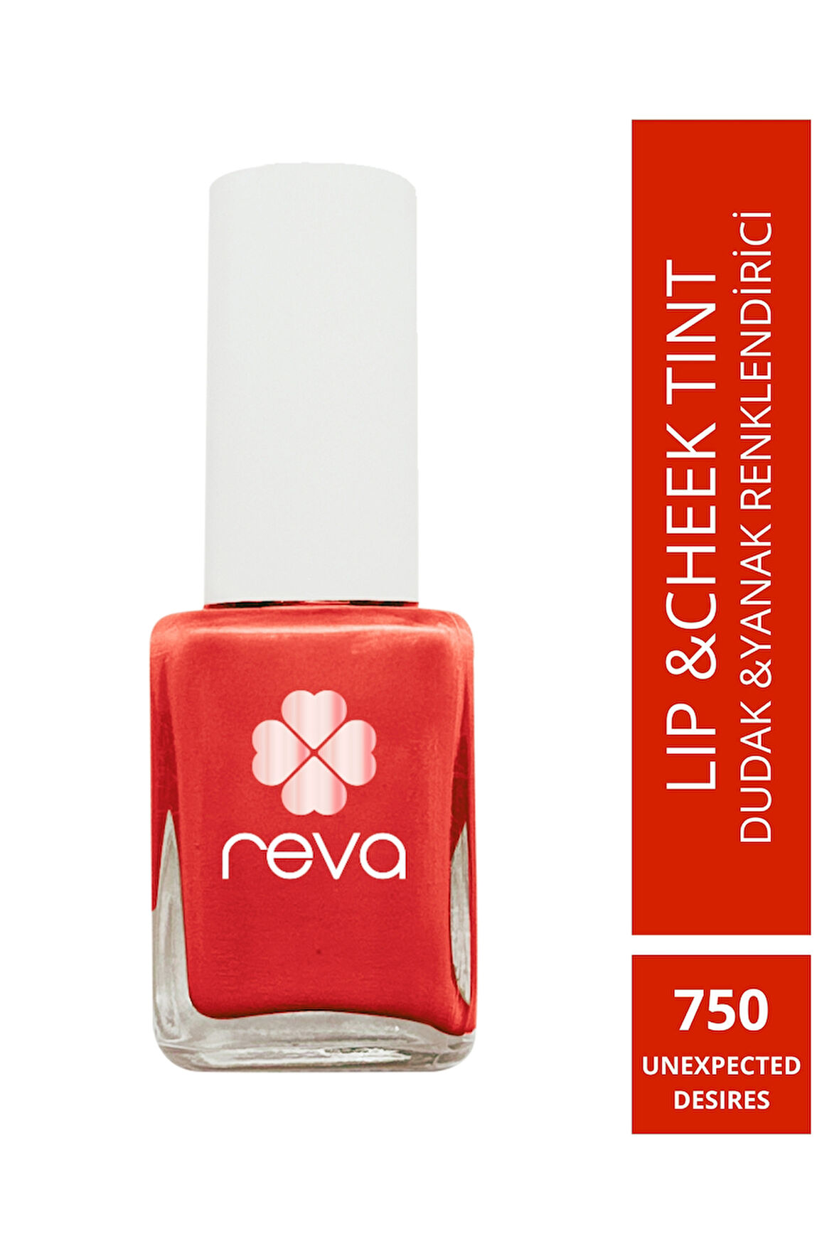 Kırmızı Dudak & Yanak Renklendiricisi-lip & Cheek Tint Unexpected Desires No:750 10 ml