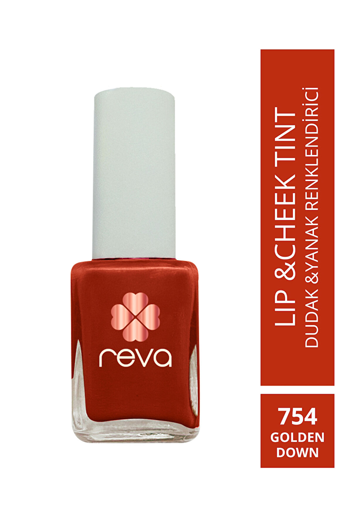 Vişne Kırmızı Dudak & Yanak Renklendiricisi-Lip & Cheek Tint Golden Down No:754 10 ml