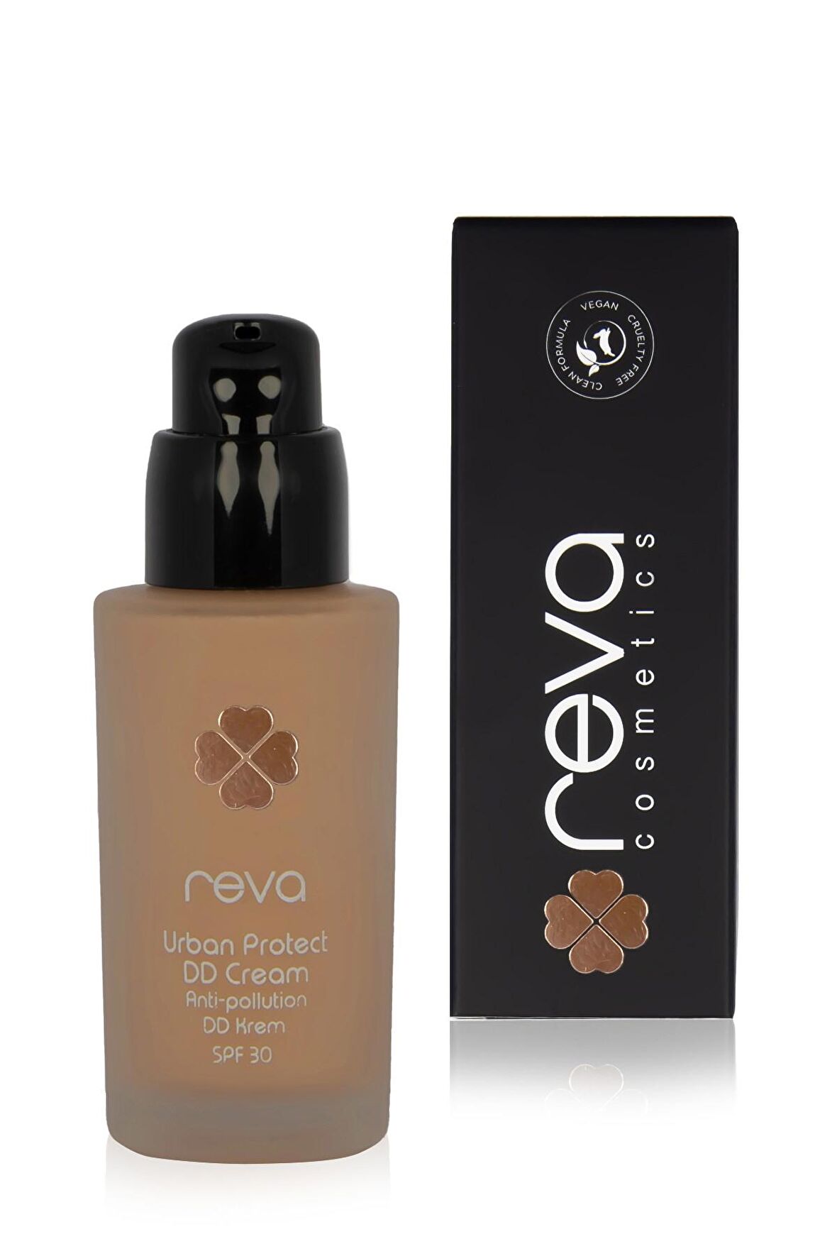 Reva Anti-Pollution DD Krem - Urban Protect DD Cream Dark No: 404