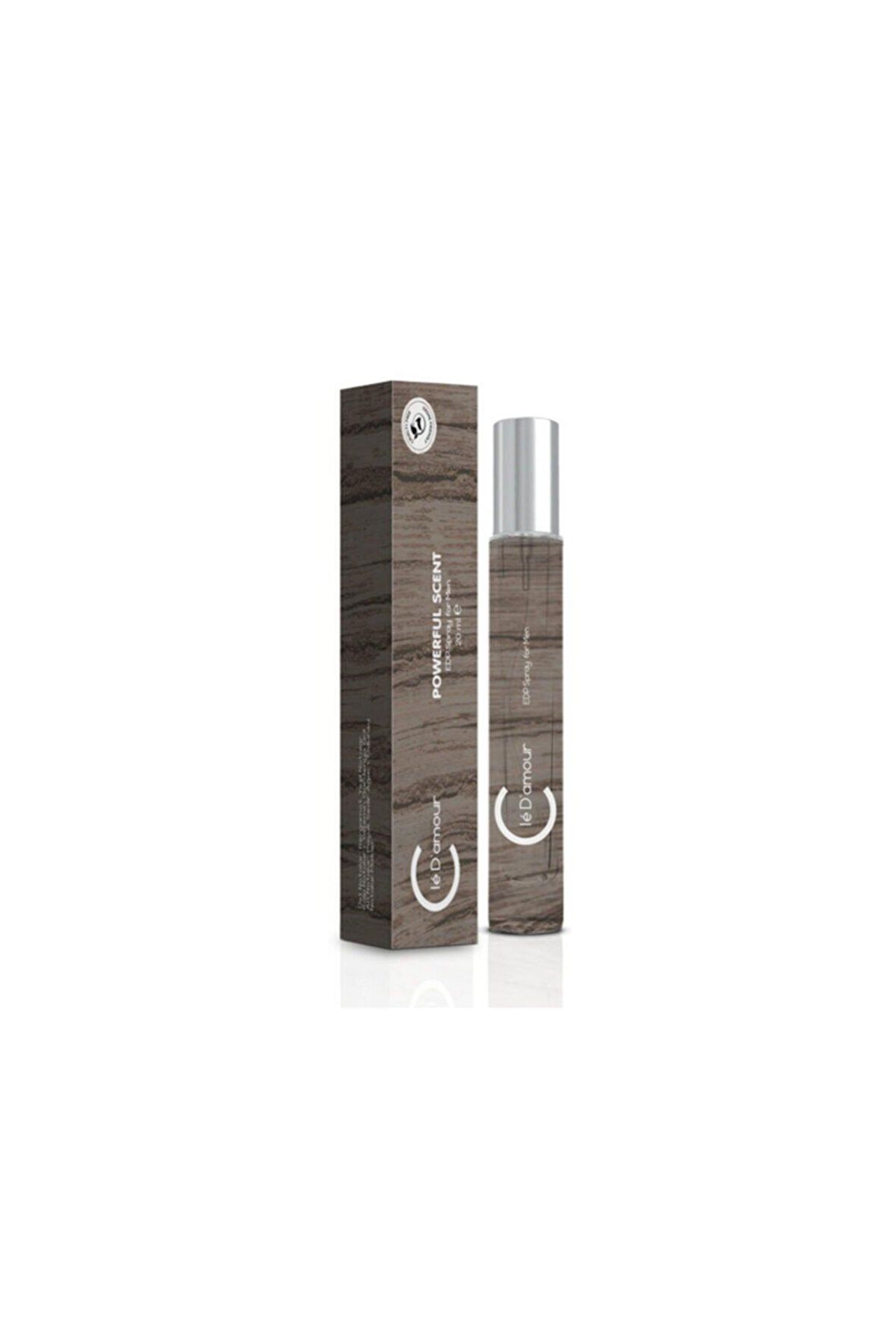 Cle D'Amour Erkek Parfüm 20 ml - Powerful Scent (Aromatik/Odunsu) Men - Vegan