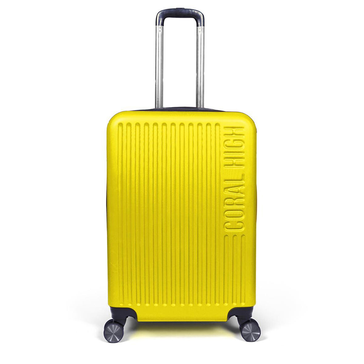 Coral High ABS Sarı Orta Boy Valiz 16457