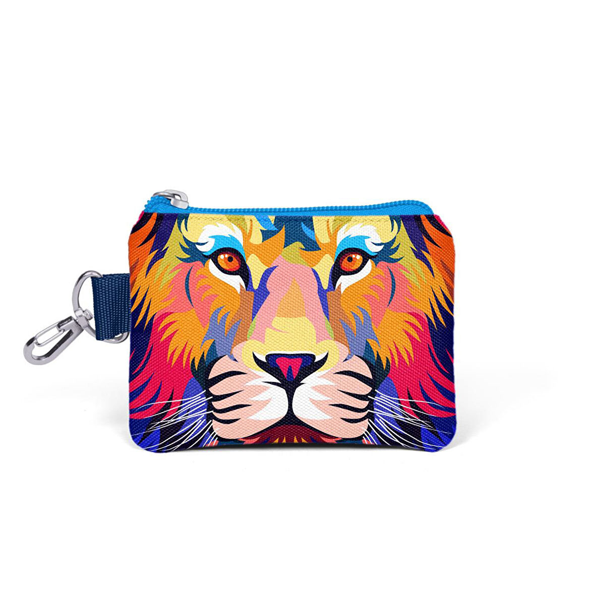 Coral High Kids Lacivert Saks Aslan Desenli Bozuk Para Çantası 21841