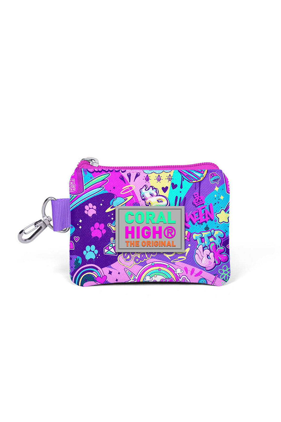 Coral High Kids Grafiti Desenli Bozuk Para Çantası 21889