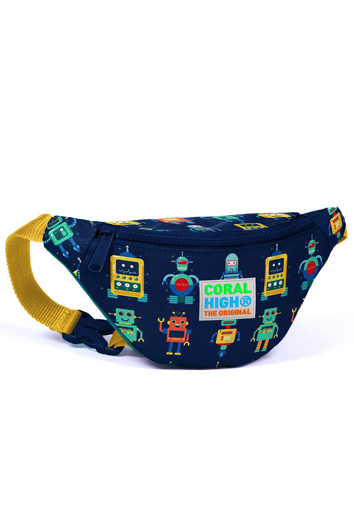 Coral High Kids Lacivert Robot Desenli Bel Çantası 22580