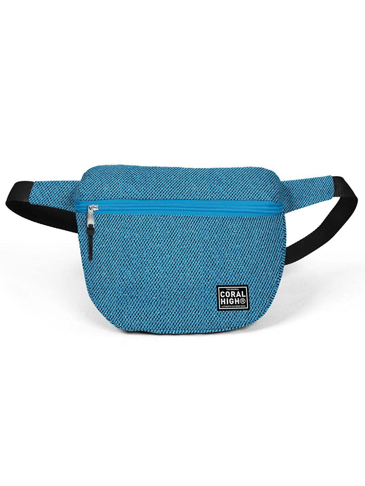 Coral High Mavi Simli Bel Çantası
