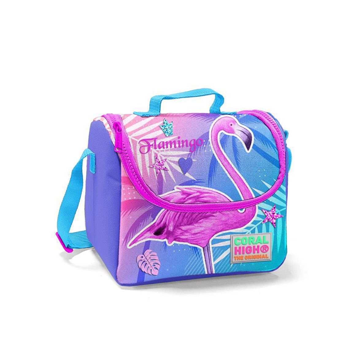Coral High Thermo Beslenme Çantası Flamingo Desenli 22705