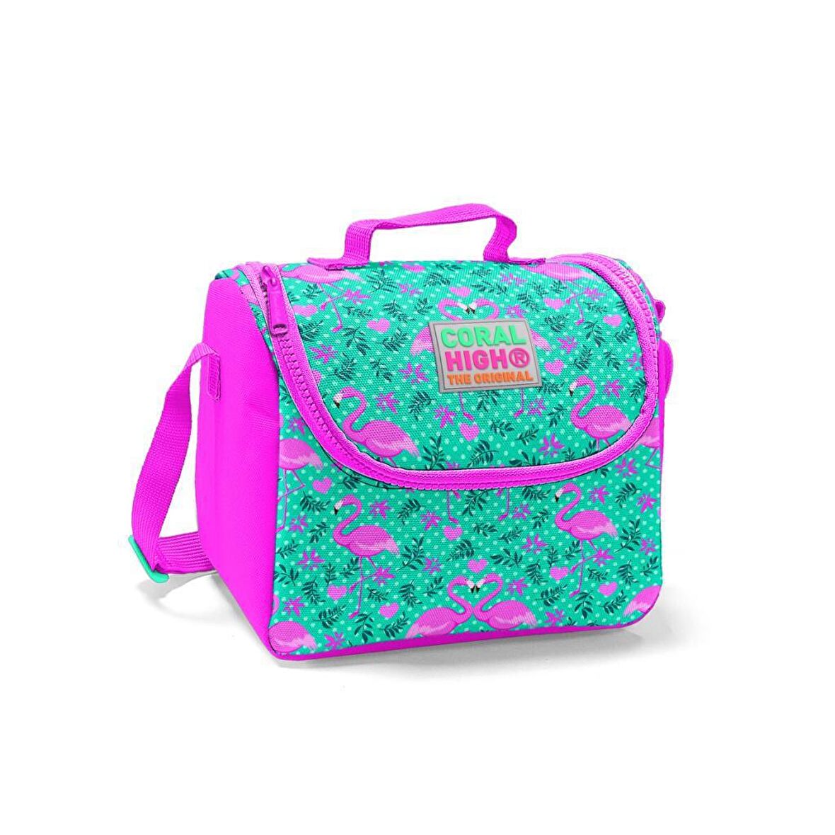 Coral High Thermo Beslenme Çantası Flamingo Desenli 22712