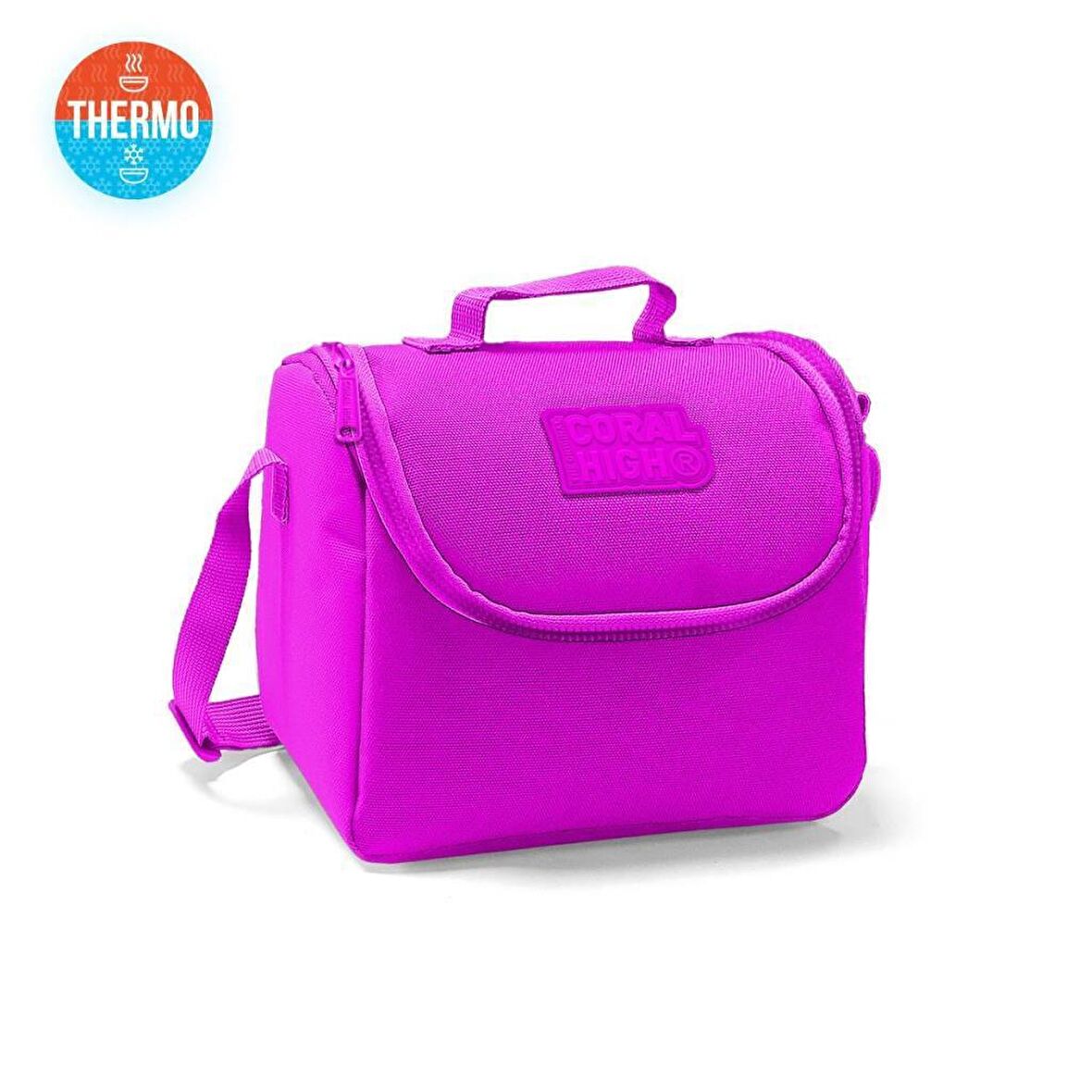 Coral High Thermo Beslenme Çantası Pembe Renkli 22757