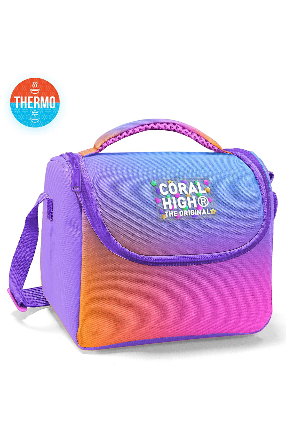 Coral High Kids Renk Geçişli Thermo Beslenme Çantası 22775