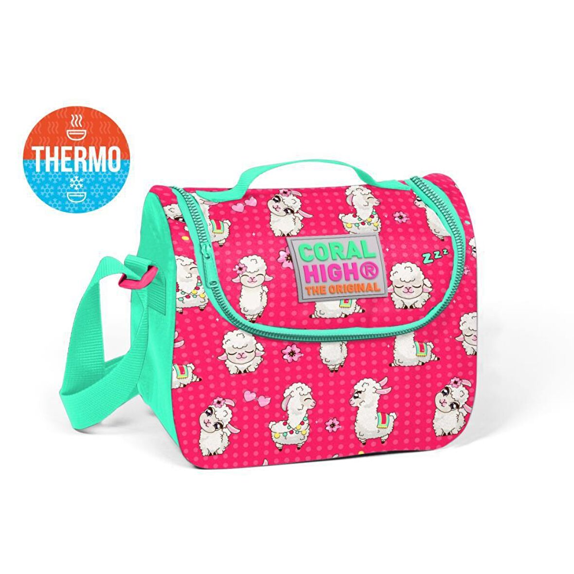 Coral High Thermo Beslenme Çantası Kuzu Desenli 22847