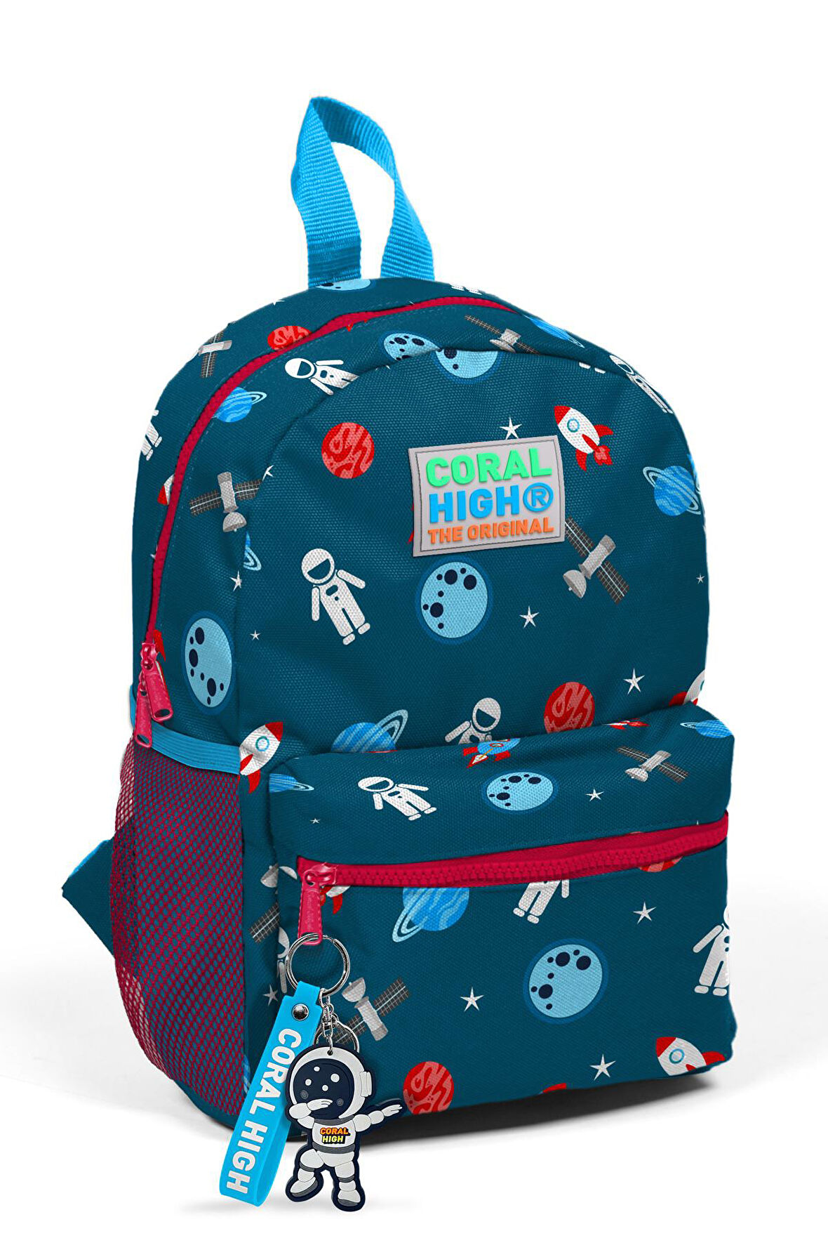 Coral High Kids Nefti Astranot Desenli İki Bölmeli Yuva Sırt Çantası 23354