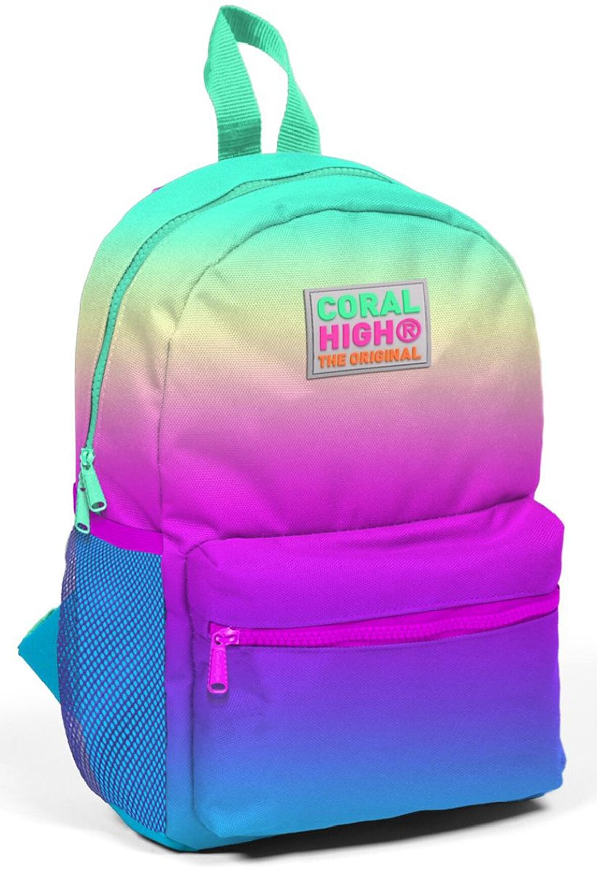 Coral High Yeşil-Mor-Mavi Yuva, Kreş ve Günlük Sırt Çantası - Kız Çocuk