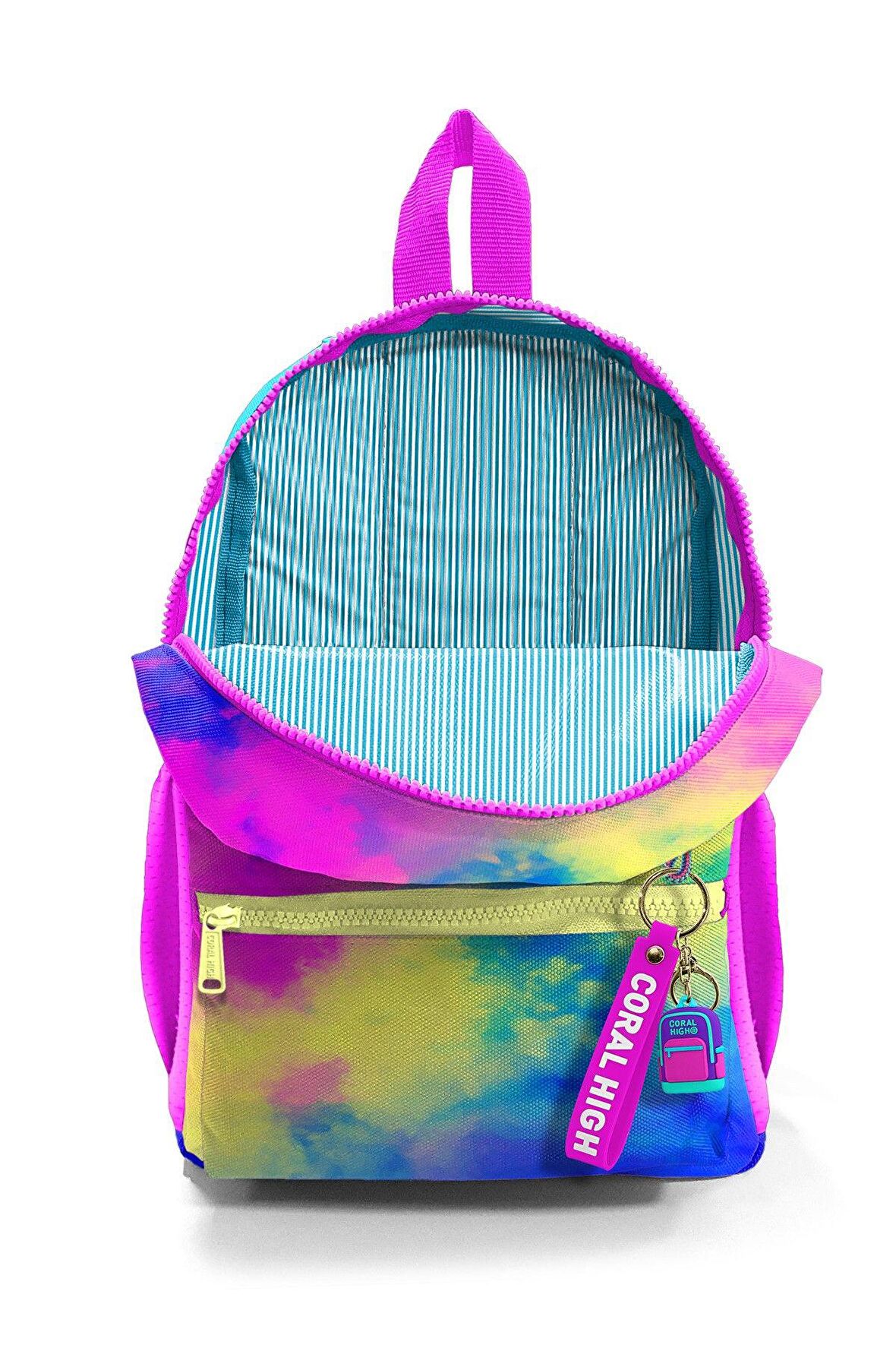 Coral High Renkli Batik Mini Yuva Sırt Çantası - Kız Çocuk
