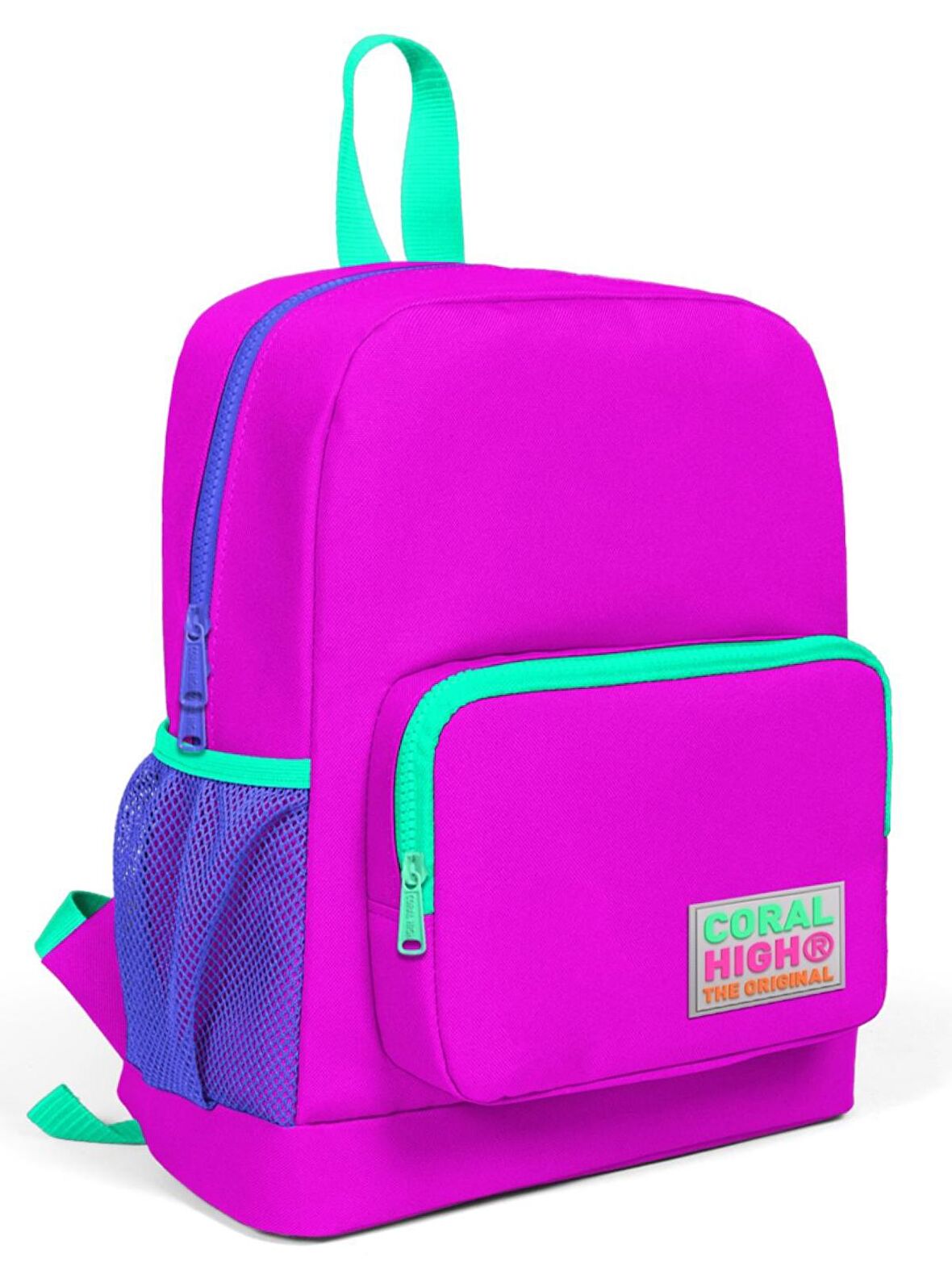 Coral High Pembe Anaokul ve İlkokul 1.Sınıf Okul Çantası - Kız çocuk