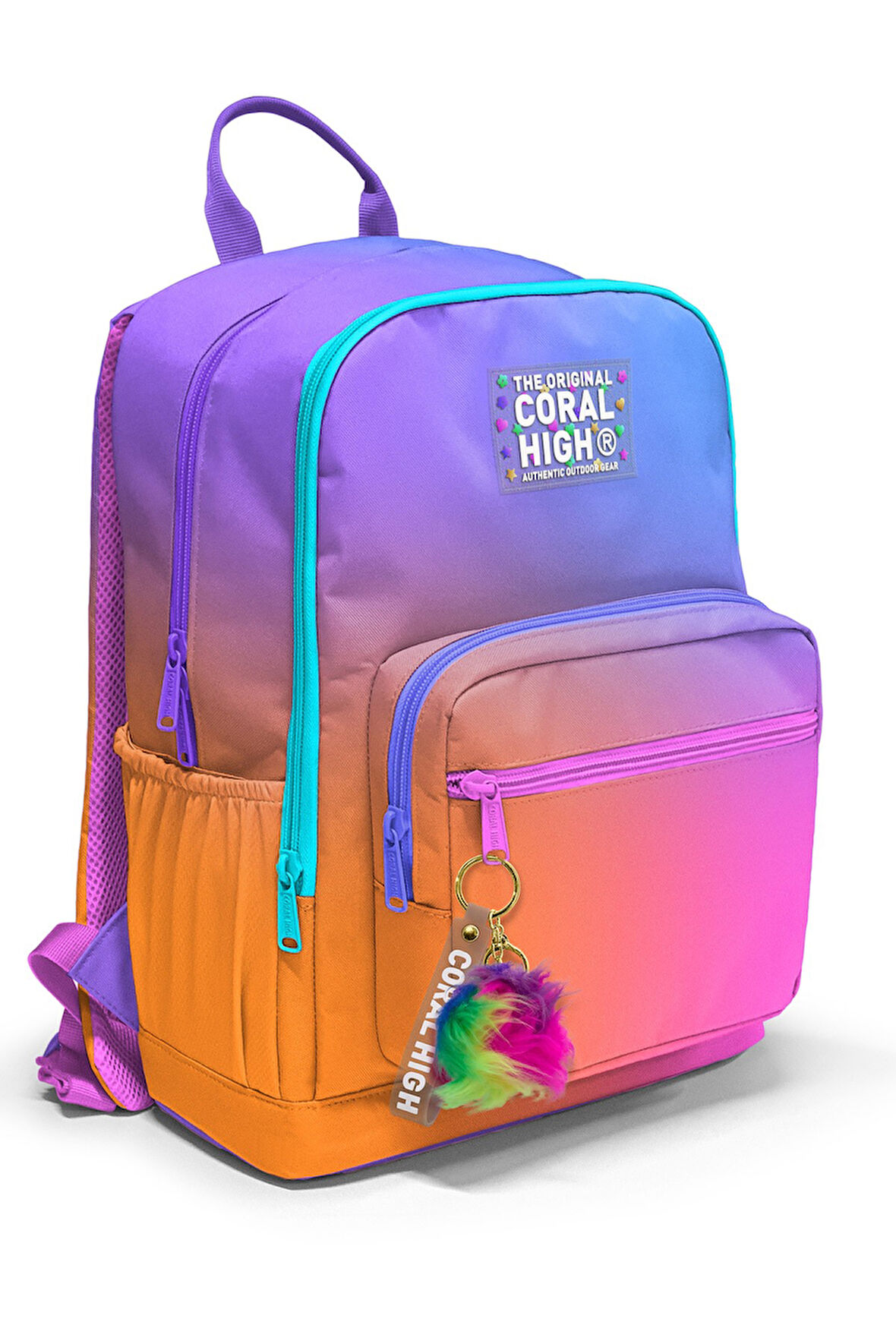 Coral High Renk Geçişli Okul Sırt Çantası 23675