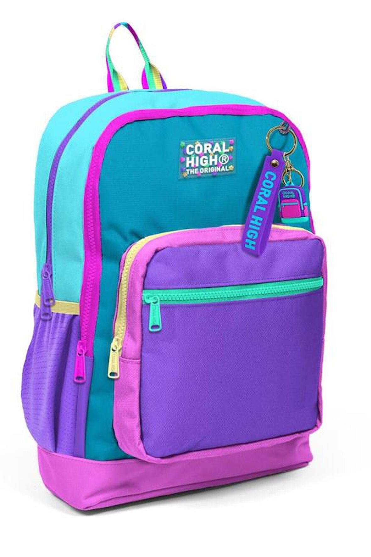 Coral High Kids Pembe Pastel Renkli Okul Sırt Çantası 23759