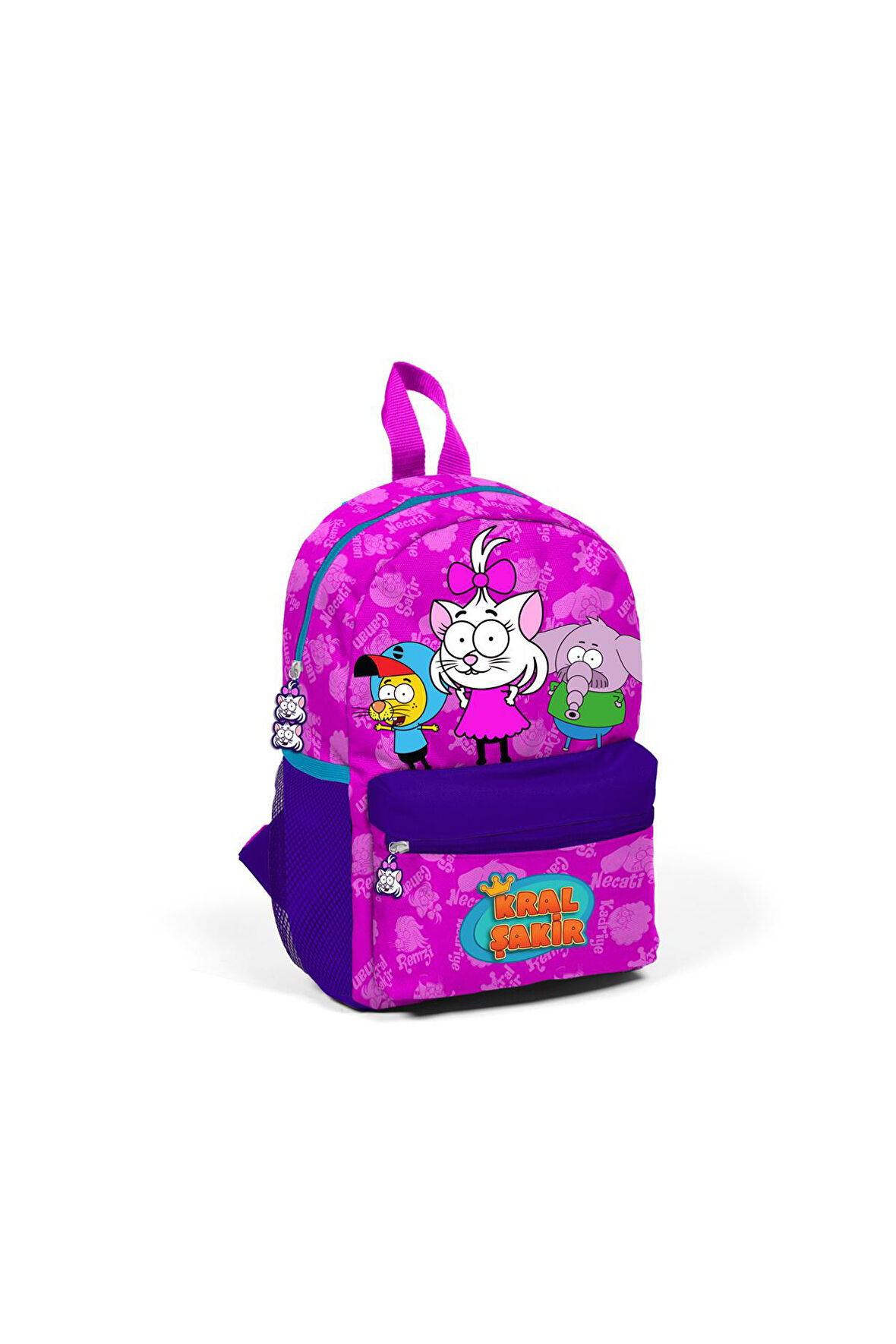 Kral Şakir By Coral High Pembe İki Bölmeli Yuva Sırt Çantası 32509