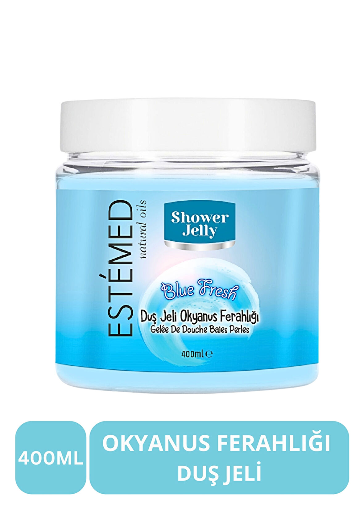 Estemed Duş Jölesi & Shower Jelly Blue Fresh 400ml