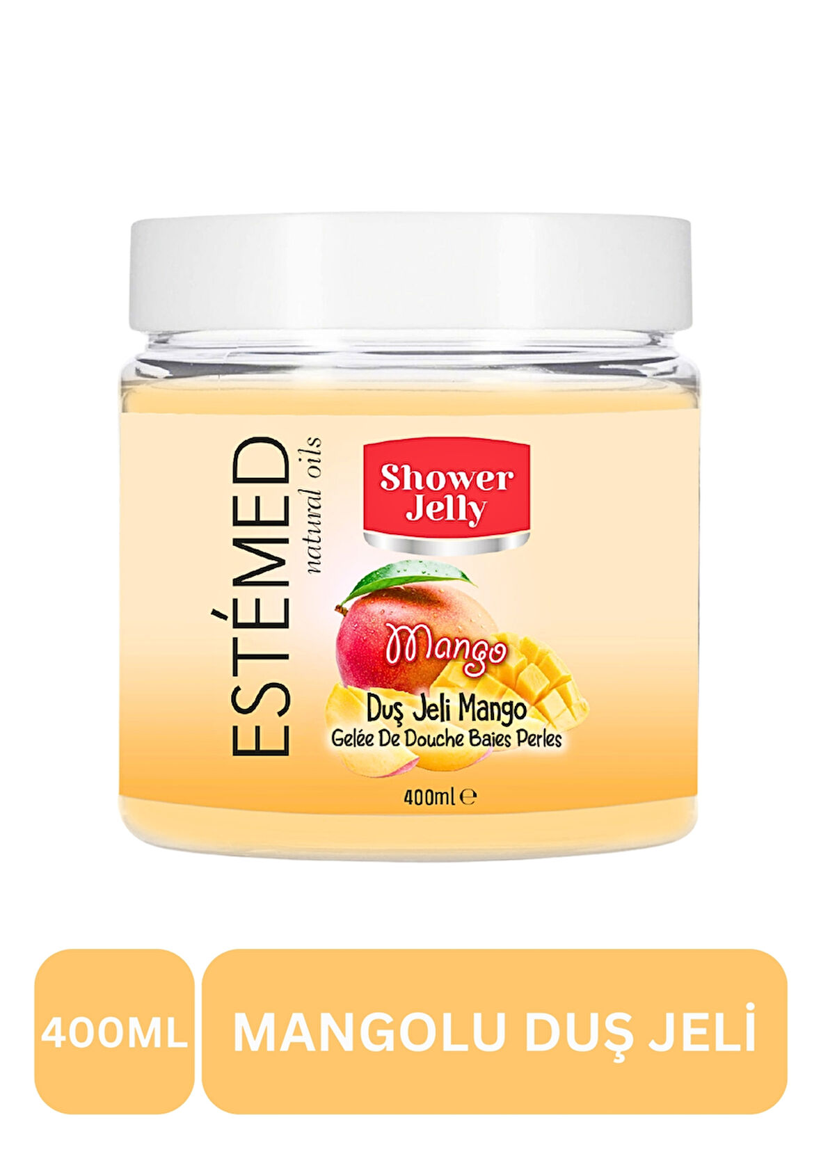 Estemed Duş Jölesi & Shower Jelly Mango 400ml