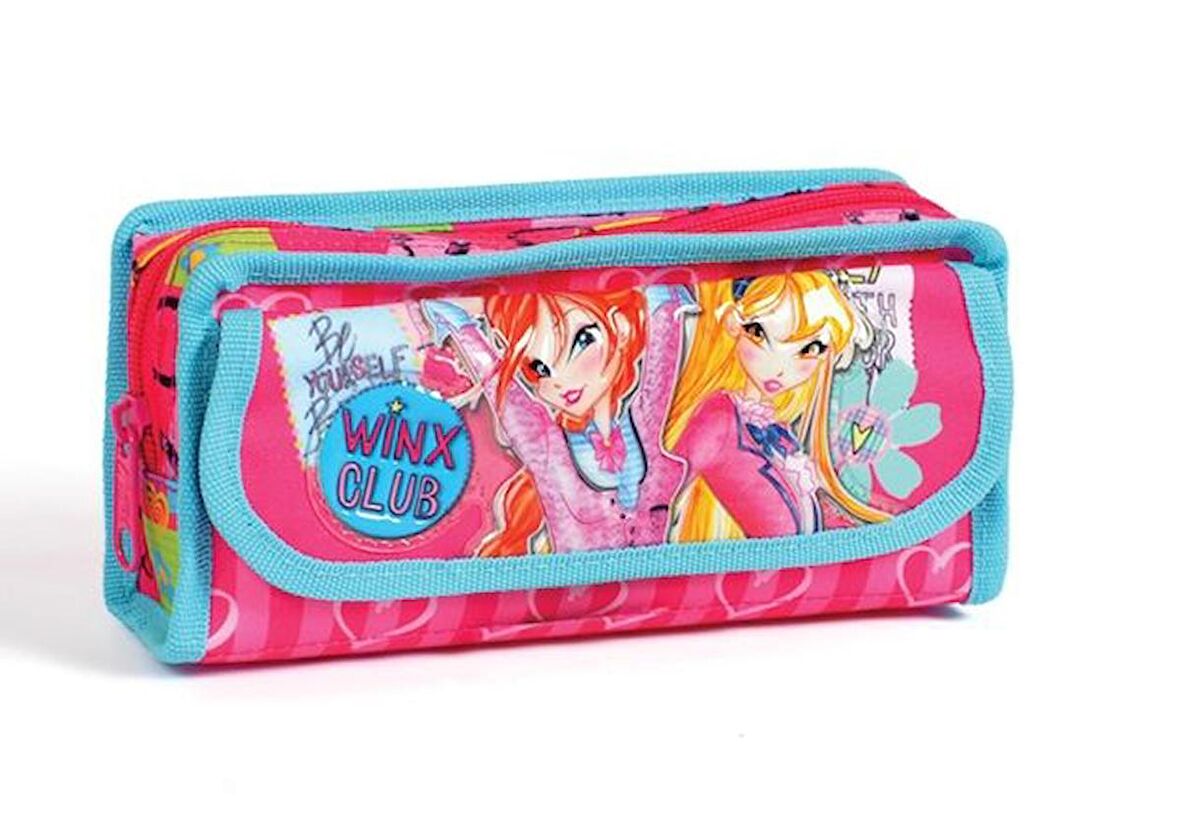 Winx Club İki Bölmeli Lüks Kalem Çantası