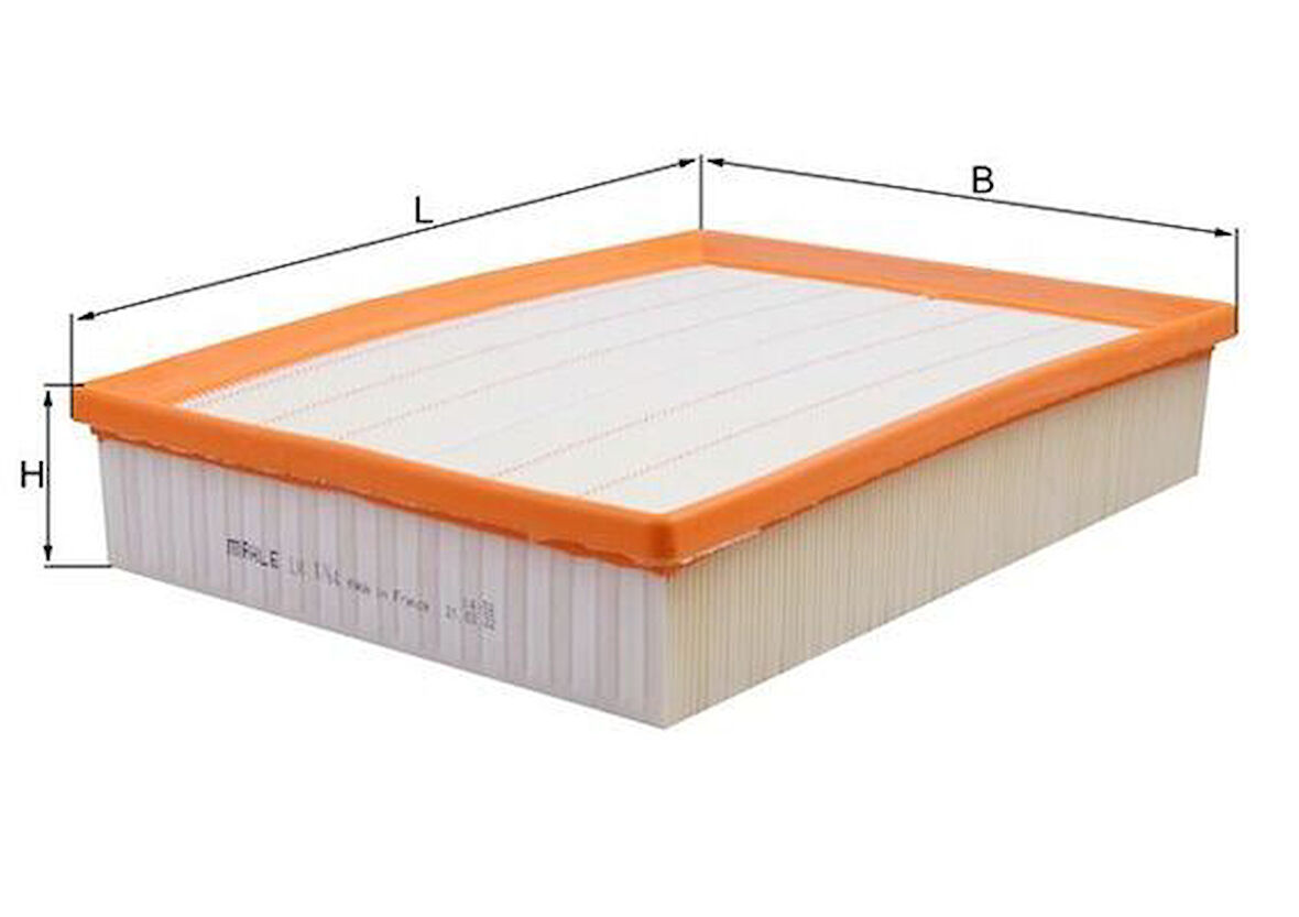 Land Rover Hava Filtresi Discovery 3 L319 04>09 Discovery 4 L319 09>18 Range Rover 4 L405 12> Range Rover Sport - Mahle Lx1764