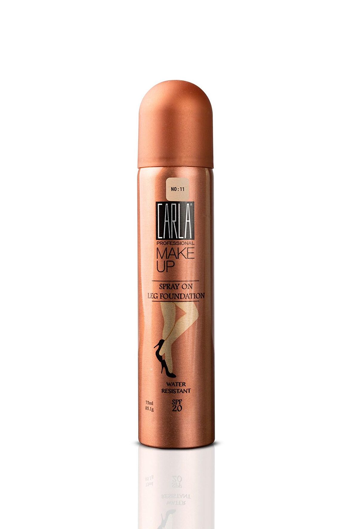 Carla Bacak Fondöteni - Spray On Leg Foundation 75 ml - No: 11