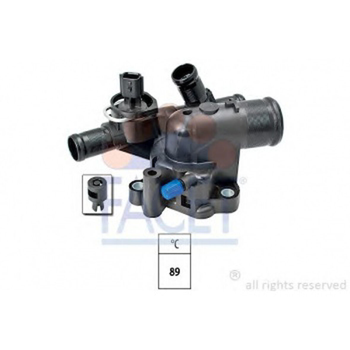 Nissan Termostat Komple Qashqaı 1,5dci Laguna II III Latıtude Trafıc II Xtraıl 2,0dci M9r - Facet 7.8719