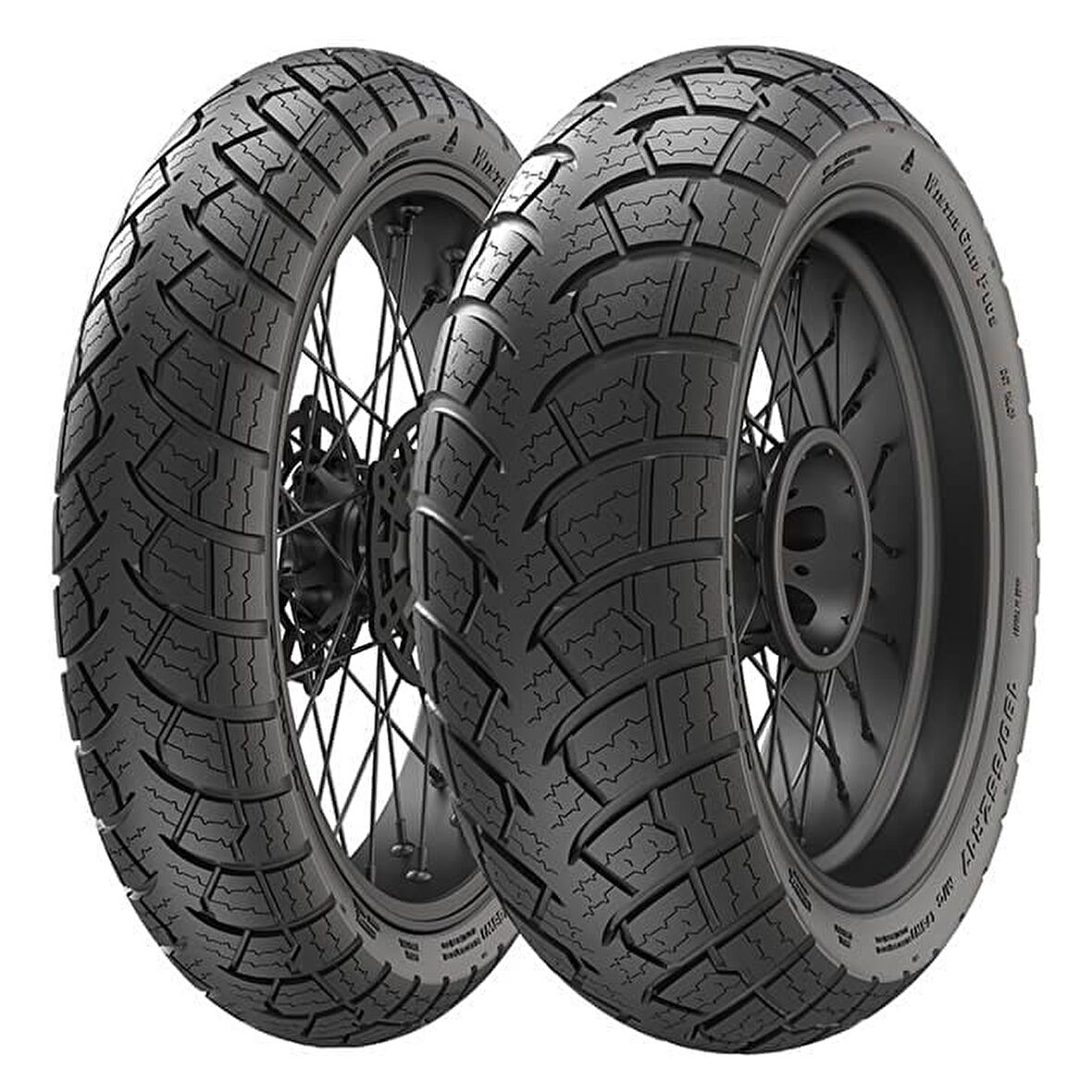 Honda Cb 125 R Anlas Winter Grip Plus Kışlık Takım Lastik (Arka 140)