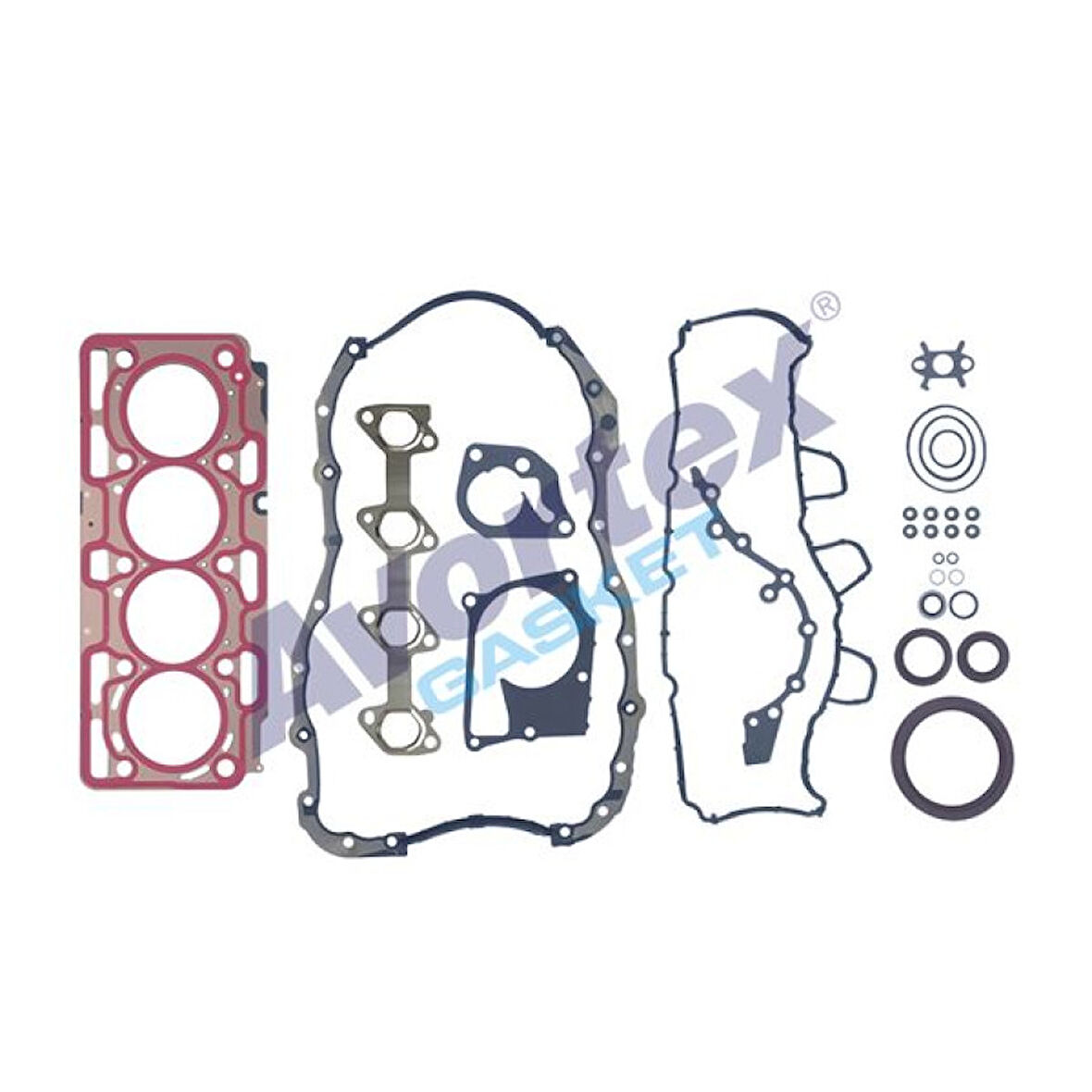 Renault Motor Full Takım Conta Skc Dahıl Nbr Keceli Subap Lastıklı Clio IV Megane III Fluence 1,5dci 75 / 11 - Avortex 857000