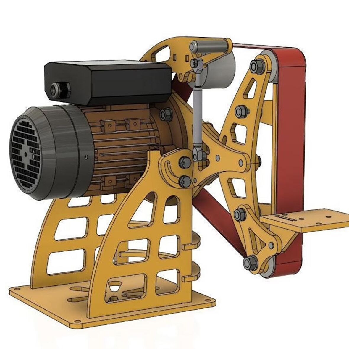 Kayışlı Şerit Bant Zımpara 