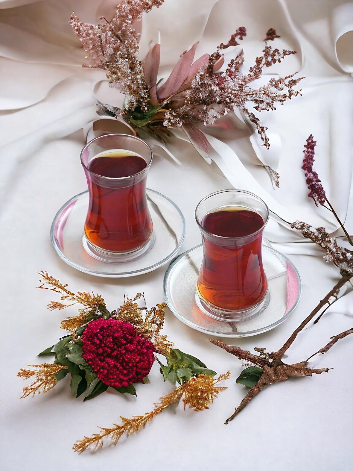 Girist Duru Altılı Modern Çay Bardağı