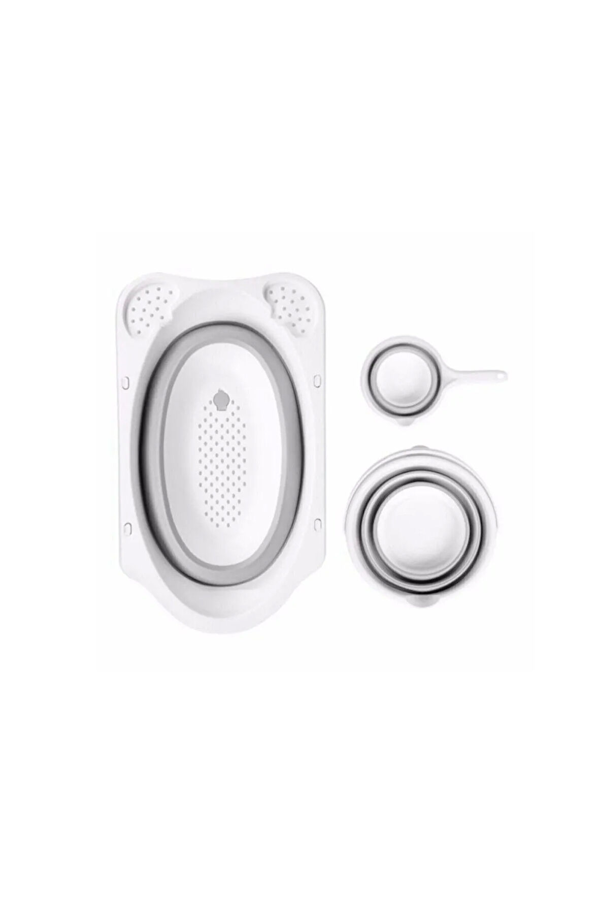 Katlanabilir 3lü Banyo Seti