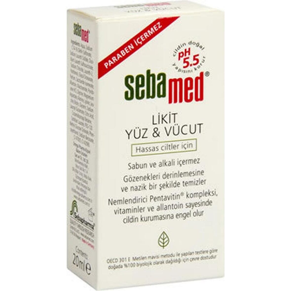 Sebamed Hassas Cilt için Arındırıcı Yüz Temizleme Jeli 20 ml 