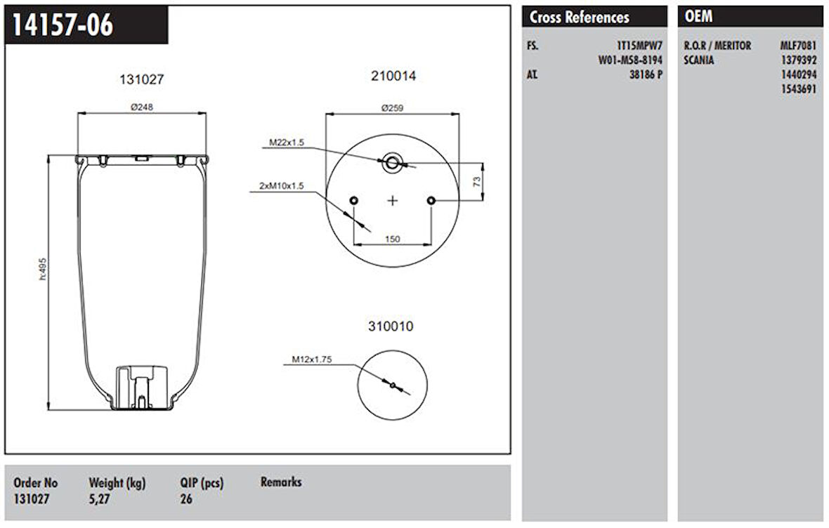 Unıversal Truck Metallı Koruk - Connect MD 14157-06