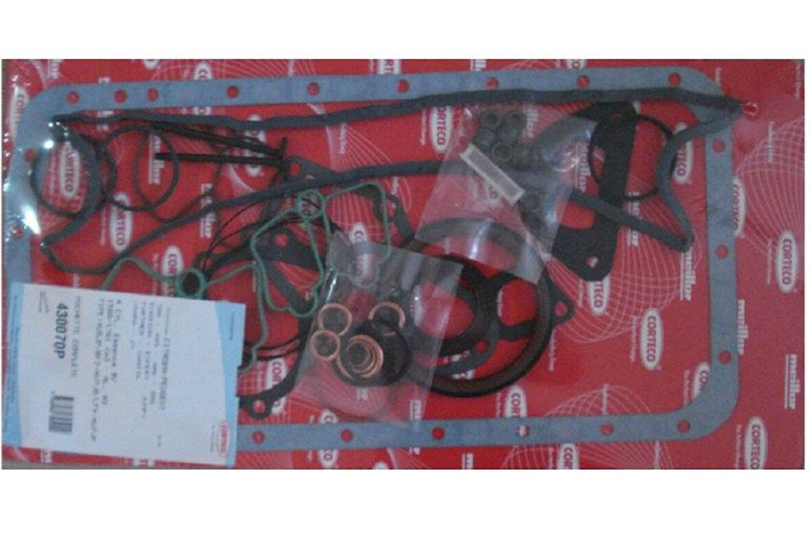 Psa Motor Takım Conta (alt / Ust Full) Keceli Subap Lastıklı Xsara P306 P406 Xantıa Zx P405 P806 Zx Evas - Corteco 83430070