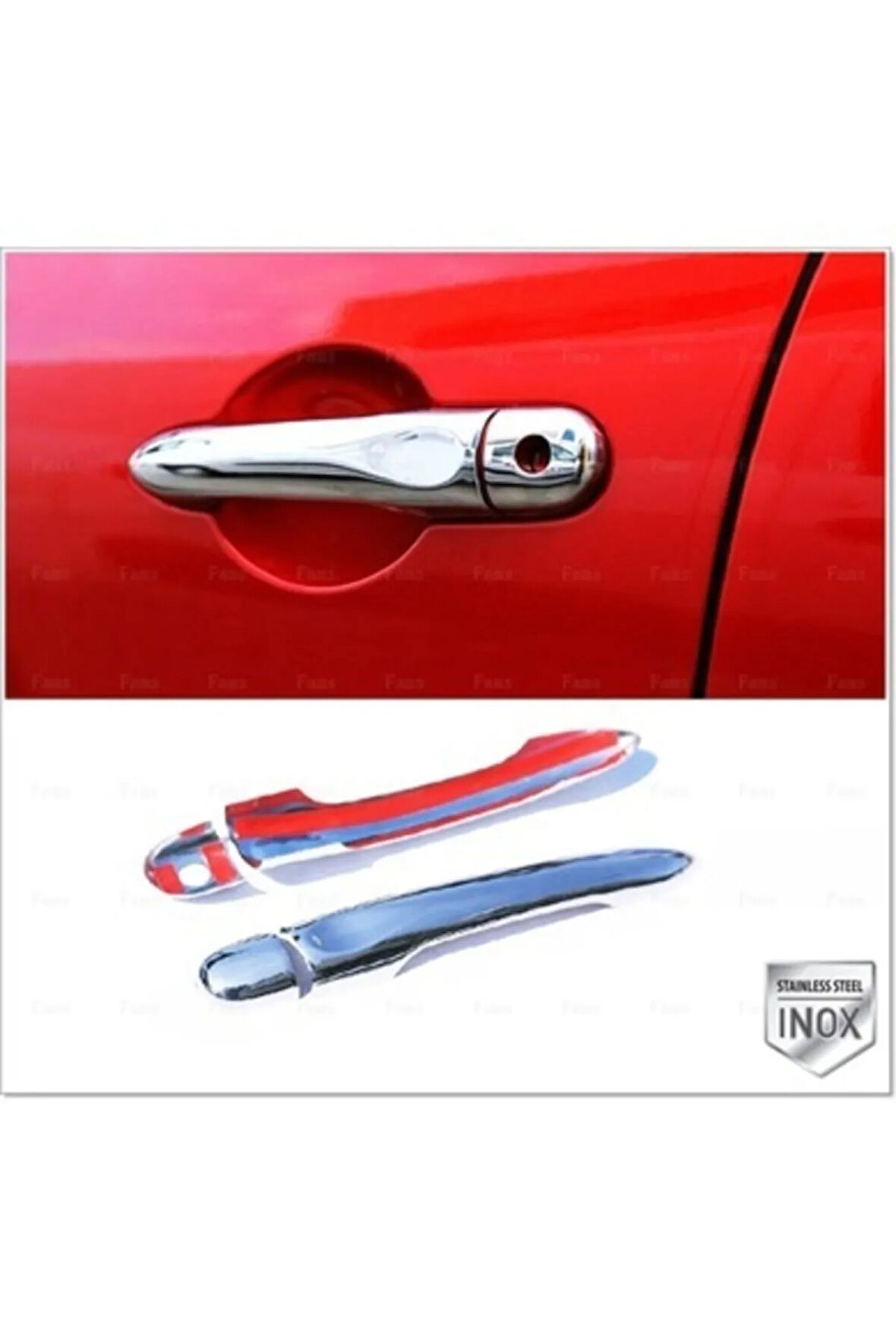 Renault Clıo 4 Krom Kapı Kolu 2 Kapı 2012-2019 P.çelik