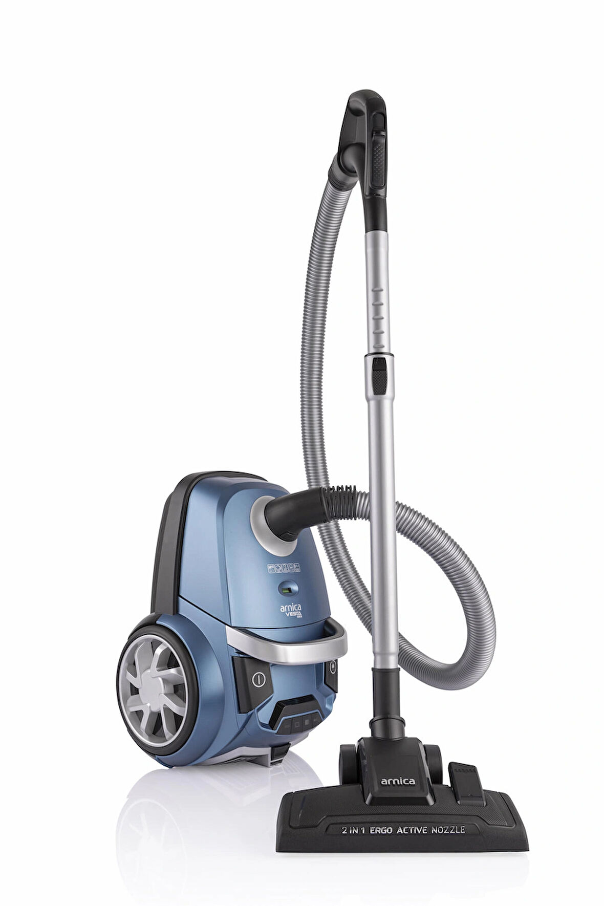 Arnica Vesta Plus ET14130 Yıkanabilir/Kullan At Toz Torbalı Süpürge