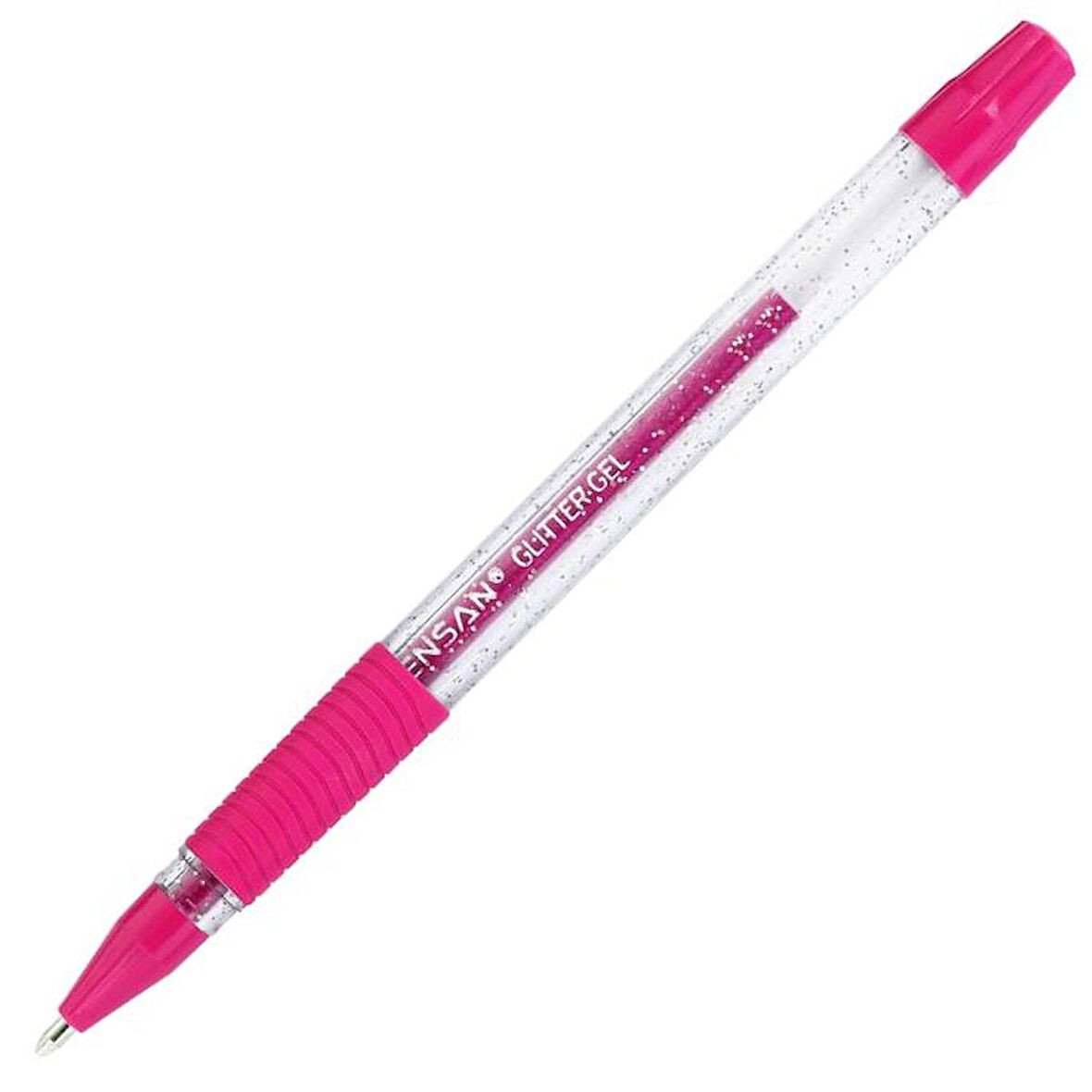 PENSAN JEL KALEM SİMLİ GLİTTER PEMBE 2228 12 Adet
