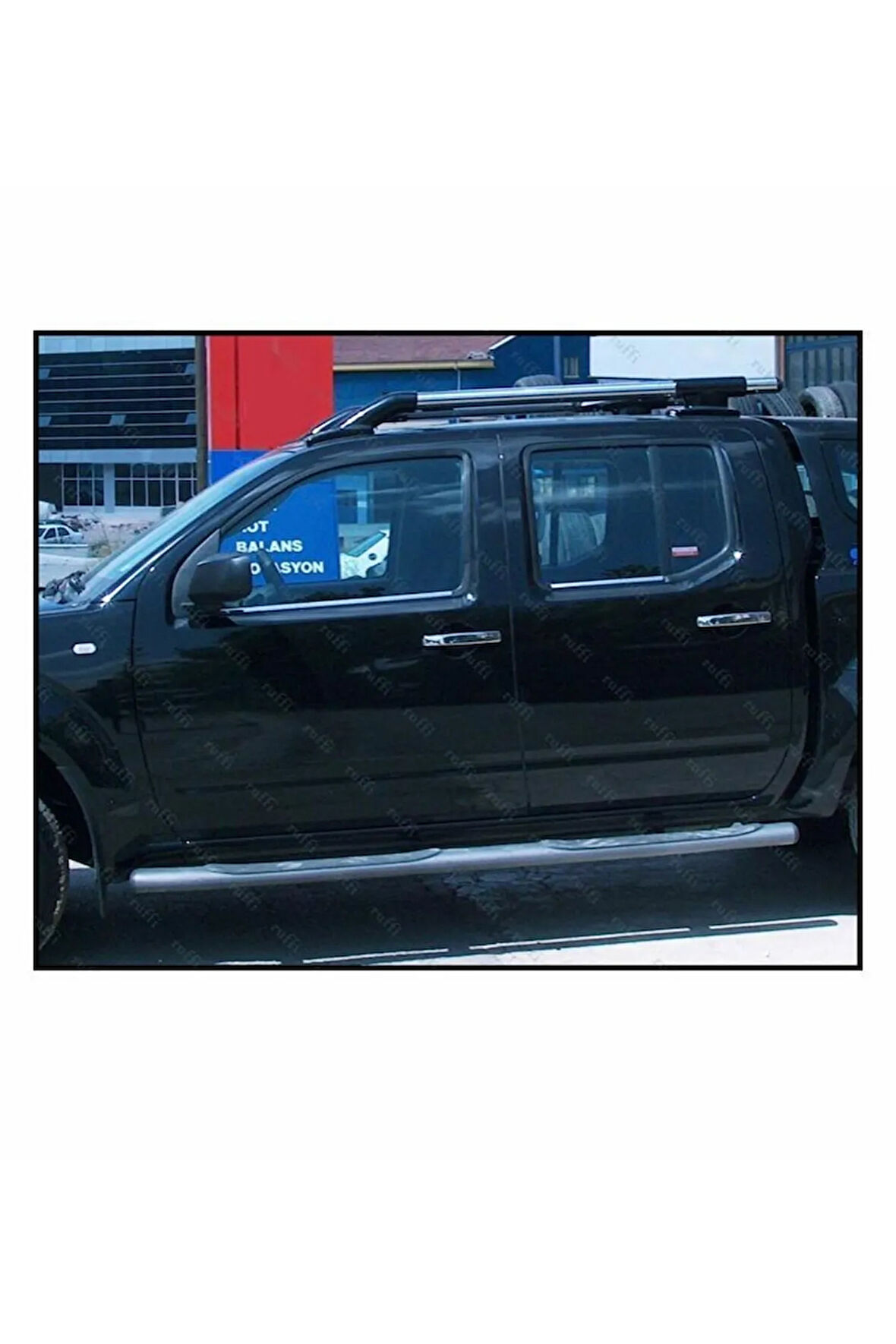 Nissan Navara Krom Cam Çıtası 4 Prç. 2006-2015 Arası P. Çelik