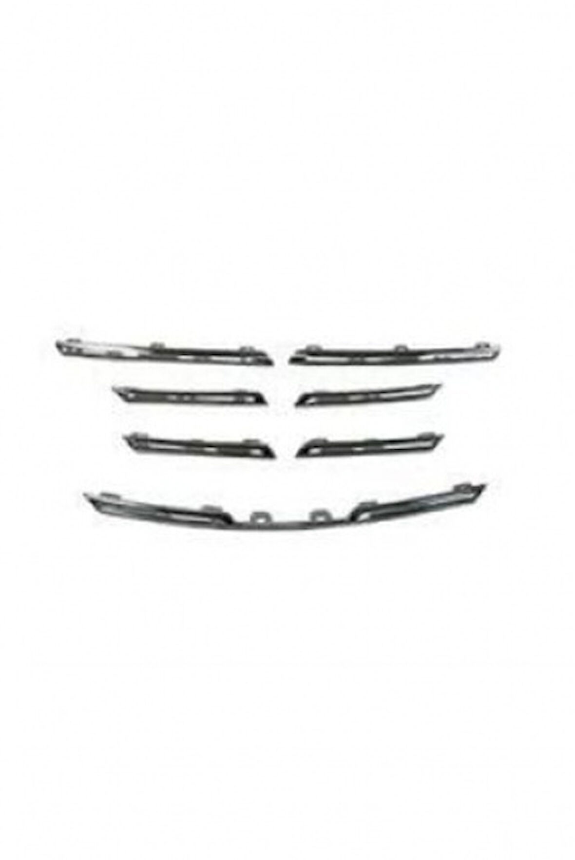 Renault On Panjur Nikelajı 2li Takım Megane IV 16>19( 7 Çita ) - Pleksan 3478