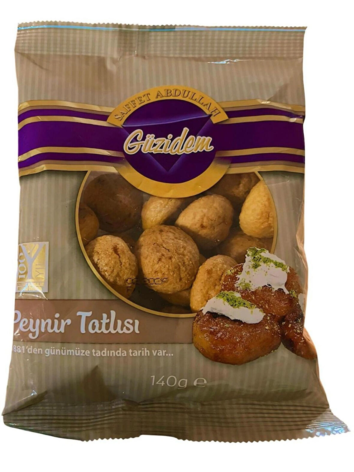 Saffet Abdullah Güzidem Peynir Tatlısı 140 gr x 2 paket