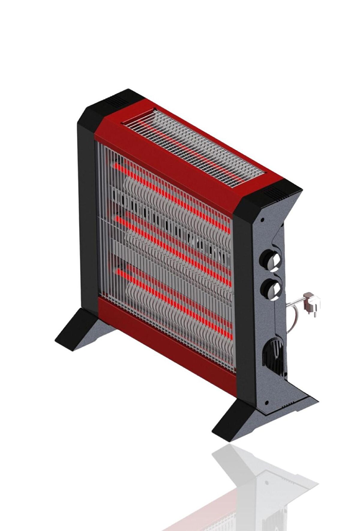 UĞUR SUNSET IRF 2500 650W ELEKTİRİKLİ ISITICI SOBA