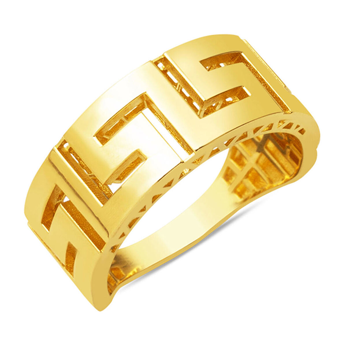 Versage Taşsız Yüzük 14 Ayar Altın