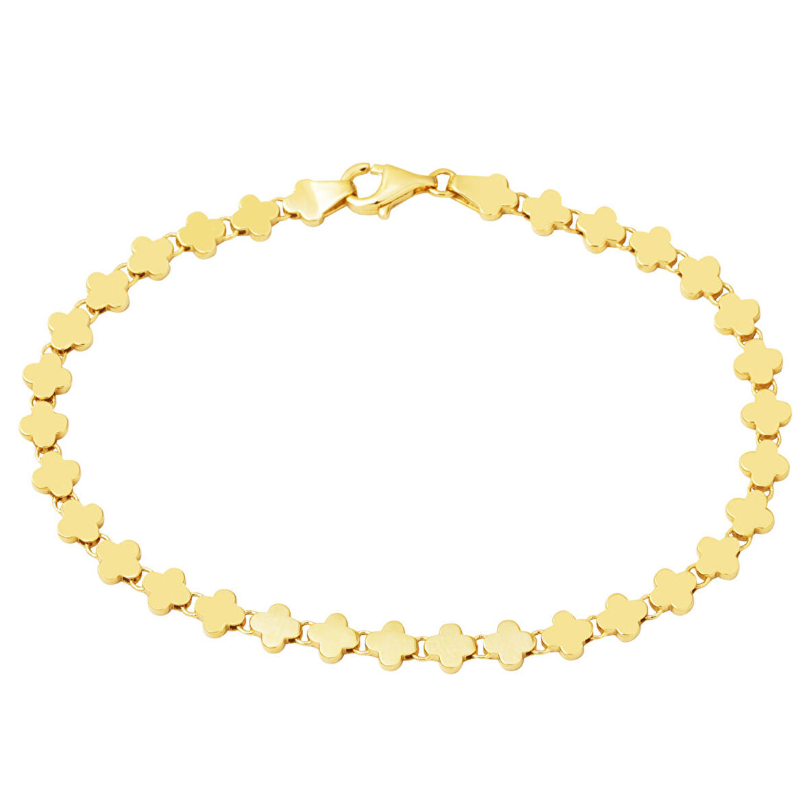 Yonca 14 Ayar Altın Spor Bileklik