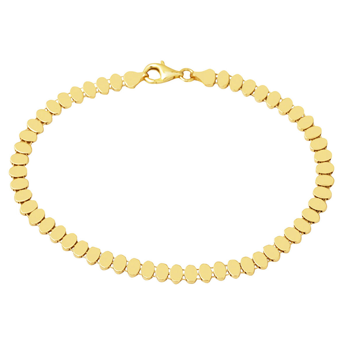 Spor İnce Bileklik 14 Ayar Altın