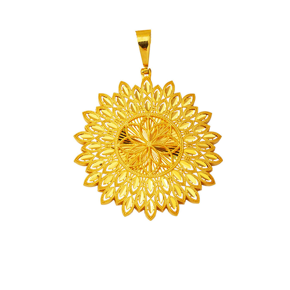 Yaşam Parıltısı 14 Ayar Altın Kolye Ucu