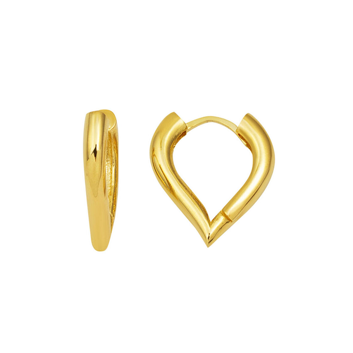 Kalpli Spor Altın Küpe