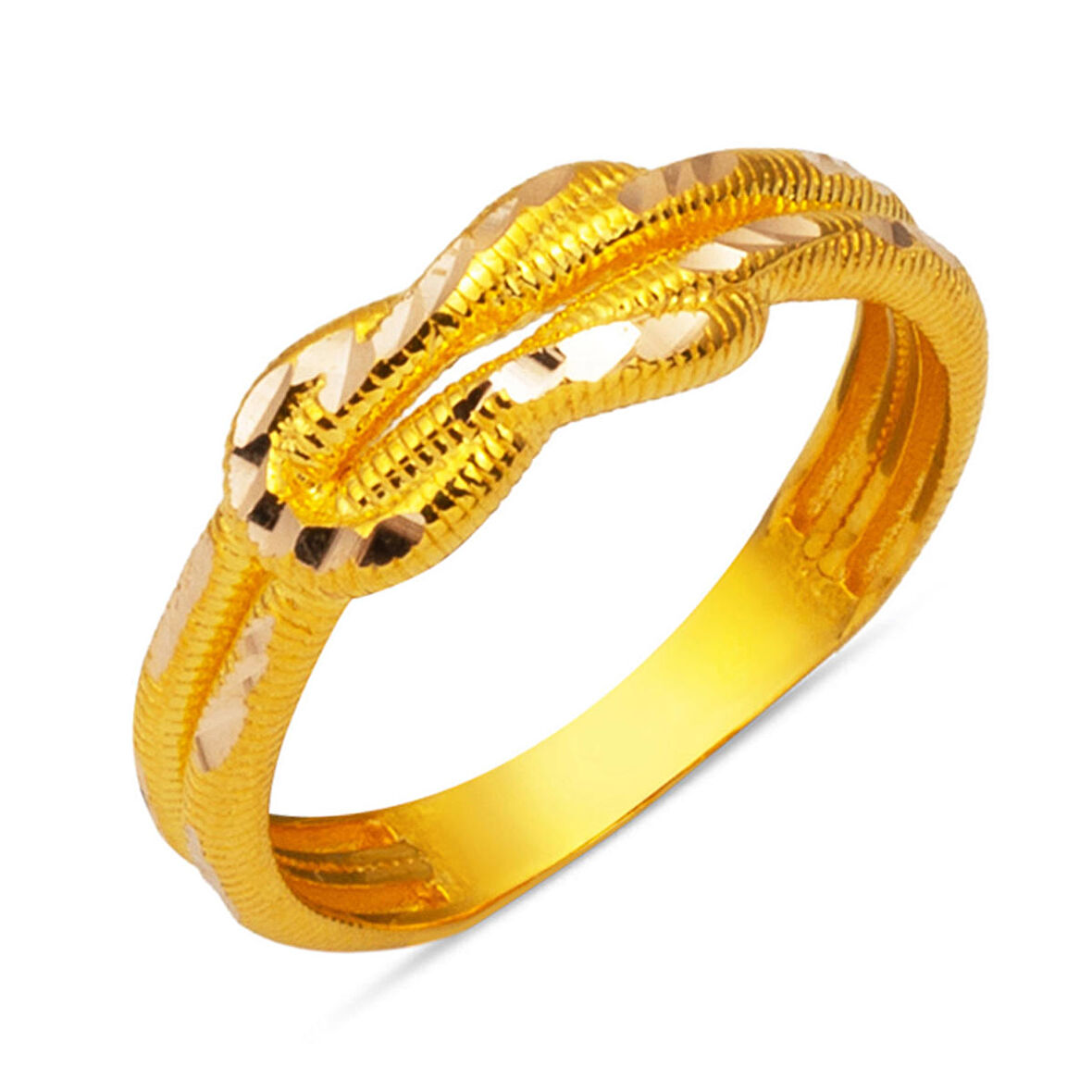 Aşk Düğümü 14 Ayar Altın Ajda Yüzük