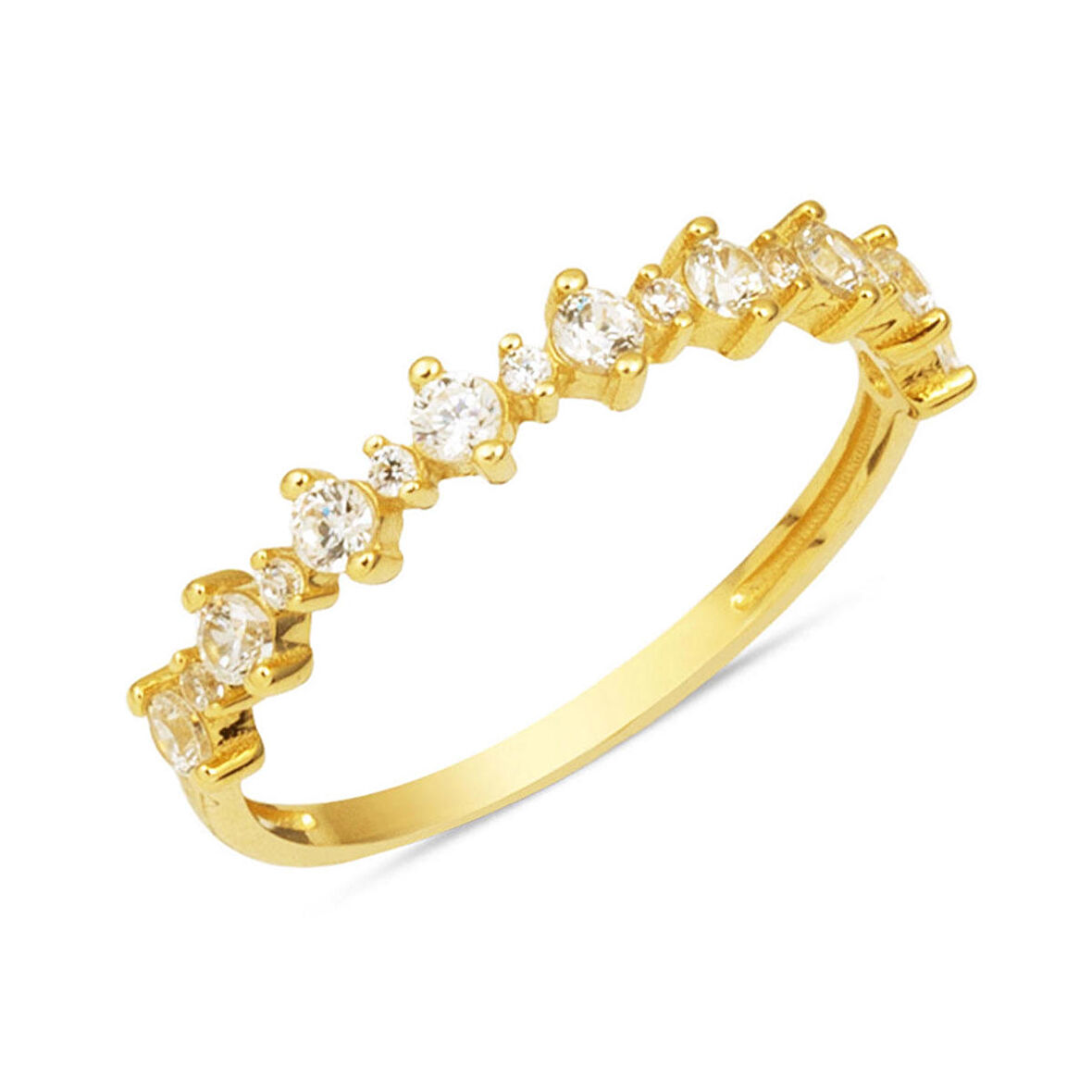 Yarımtur 14 Ayar Altın Yüzük